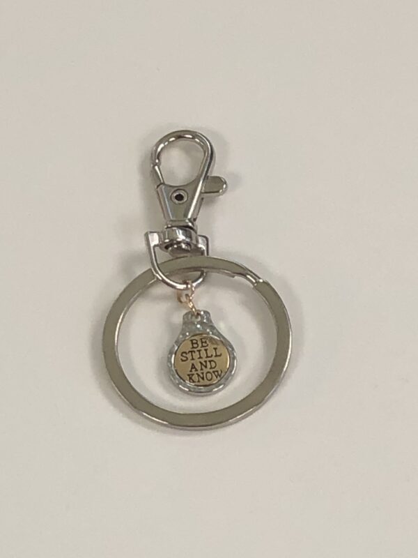 Be Still and Know Keychain Set